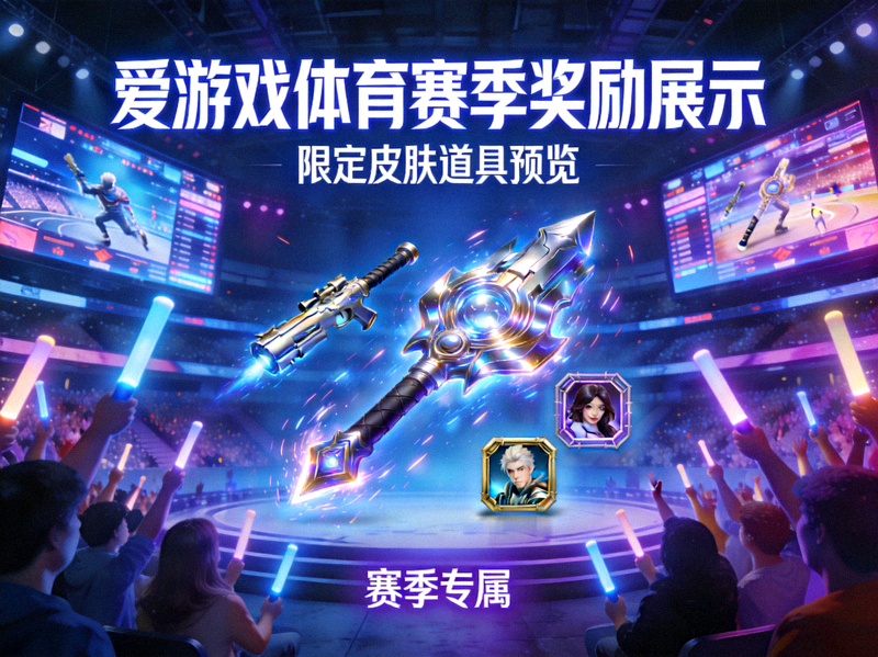 爱游戏体育赛季奖励展示 - 赛场观众与限定皮肤道具预览