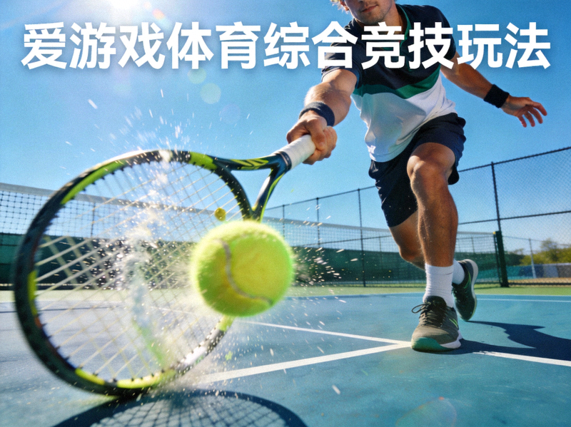 爱游戏体育综合竞技玩法 - 网球场上挥拍击球瞬间