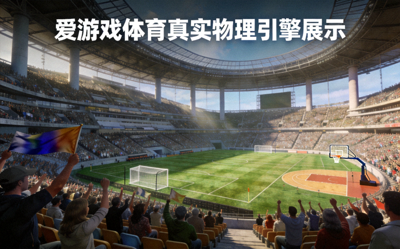 爱游戏体育真实物理引擎展示 - 大型体育场馆与观众席全景