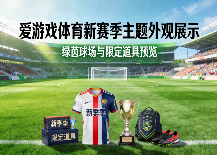 爱游戏体育新赛季主题外观展示 - 绿茵球场与限定道具预览