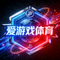 爱游戏体育官方Logo - 赛博国潮体育竞技品牌标志