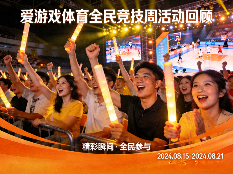 爱游戏体育全民竞技周活动回顾主题图 - 观众为比赛欢呼